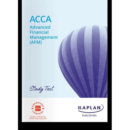 ACCA P4 (AFM) Advanced Financial Management STUDY TEXT 2023-2024